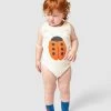 Best deal 🔔 Bobo Choses Ladybug Sleeveless Bodysuit - Babies Off White ⌛