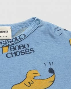 Deals 😀 Bobo Choses Sniffy 🦮 Dog All Over Short Sleeve T-Shirt - Babies Light Blue 🌟 -Baby Online store http3A2F2Fstatic.theiconic.com .au2Fp2Fbobo choses 8364 9617941 4
