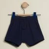 Flash Sale 🎁 Bonds Baby Plain Stretch Rib Shorts - Babies Black Sea 🧨