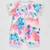 Cheapest ✨ Bonds Baby Short Zippy Wondersuit - Babies Kaleidoscope Tie Dye 😍