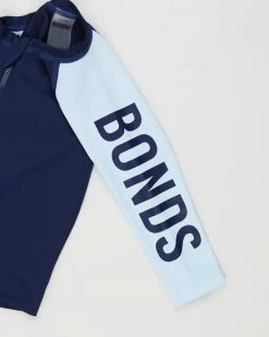 Hot Sale 🥰 Bonds Baby Long Sleeve Zip Rashie - Babies Black Sea 👍 -Baby Online store http3A2F2Fstatic.theiconic.com .au2Fp2Fbonds baby 1322 0385341 3