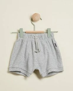 Buy ✨ Bonds Baby Plain Stretch Rib Shorts - Babies New Grey Marle ⌛