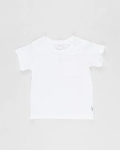 Best Sale 😍 Bonds Baby Basic Aussie Cotton Tee - Babies Nu White 😀