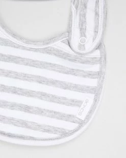 Budget 🥰 Bonds Baby 2-Pack Dribble Bib - Babies New Grey Marle & White 🌟 -Baby Online store http3A2F2Fstatic.theiconic.com .au2Fp2Fbonds baby 2696 163818 3