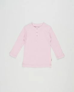 Best deal 🔥 Bonds Baby Reloved Waffle Long Sleeve Tee - Babies Sweet Mauve 🔔