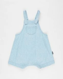 Cheap 😀 Bonds Baby Denim Overalls - Babies ☀️ Summer Blue ✨