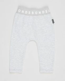 Best Pirce ✔️ Bonds Baby YDS Leggings - Babies Grey & White 😀