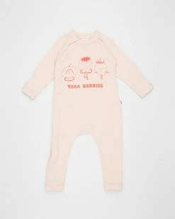 Best Sale 🥰 Bonds Baby Organic Coveralls - Babies Pink 👍