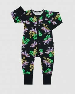 Budget ✨ Bonds Baby Zip Wondersuit - Babies Tropic T-Rex 🌟