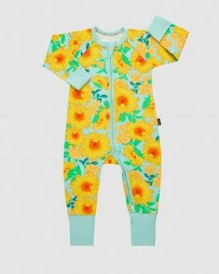Hot Sale 🤩 Bonds Baby Zip Wondersuit - Babies ☀️ Summer Sunflower ⌛