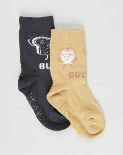 Budget 😍 Bonds Baby 2-Pack Organic Stay On Crew 🧦 Socks - Babies La Femme Nikita 😍