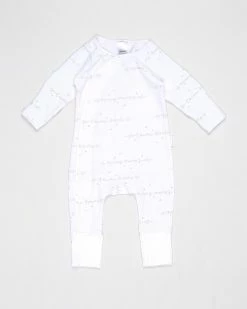 Cheapest 🔥 Bonds Baby Cozysuit - Babies White & Grey 😉
