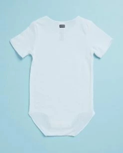 Budget 😉 Bonds Baby Wondercool Eyelet SS Bodysuit 2-Pack - Babies Golden Glaze & White 😍 -Baby Online store http3A2F2Fstatic.theiconic.com .au2Fp2Fbonds baby 8765 3796151 3