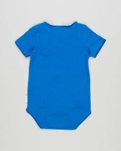 Promo 😀 Bonds Baby Wonderbodies Short Sleeve Bodysuit - 2-Pack - Babies White & Cotton Inertia Blue 🎁 -Baby Online store http3A2F2Fstatic.theiconic.com .au2Fp2Fbonds baby 8775 0593431 3