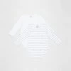 New ⌛ Bonds Baby Wonderbodies Long Sleeve Bodysuit 2 Pack - Babies White 😉