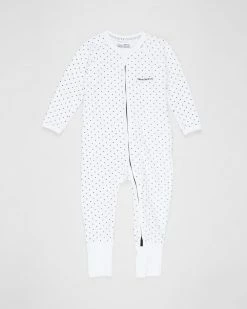 Discount 👏 Bonds Baby Poodelette Zip Wondersuit - Babies White 🔔