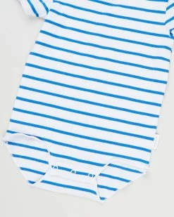 Promo 😀 Bonds Baby Wonderbodies Short Sleeve Bodysuit - 2-Pack - Babies White & Cotton Inertia Blue 🎁 -Baby Online store http3A2F2Fstatic.theiconic.com .au2Fp2Fbonds baby 8785 0593431 4
