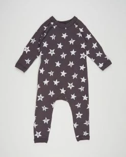 Outlet 🎉 Bonds Baby Organics Zippy - Babies When Stars Align Charcoal 😍