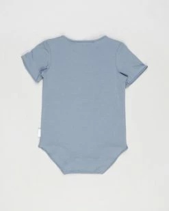 Promo ❤️ Bonds Baby Organic Short Sleeve Bodysuit 2-Pack - Babies Current & Macadamia 👏 -Baby Online store http3A2F2Fstatic.theiconic.com .au2Fp2Fbonds baby 8833 9323241 3