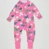 Best Sale 🛒 Bonds Baby Zip Wondersuit - Babies Flutter On By Pink ⭐