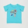 Brand new ❤️ Bonds Baby Short Sleeve Aussie Cotton Crew Tee - Babies 🌞 Summer Fun Teal 🛒
