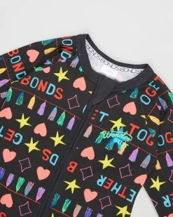 Outlet 🤩 Bonds Baby Zip Wondersuit - Babies Get Together Black 🔥 -Baby Online store http3A2F2Fstatic.theiconic.com .au2Fp2Fbonds baby 8963 6523241 3
