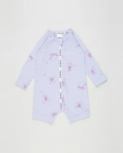 Top 10 ⌛ Bonds Baby Wondercool Short Leg Eyelet Wondersuit - Babies Singing Wren Java ✨