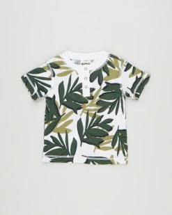 Wholesale 🧨 Bonds Baby Waffle Short Sleeve Tee - Babies Waffle On Fern ⭐