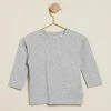 Budget 🔥 Bonds Baby Long Sleeve Aussie Cotton Crew Tee - Babies New Grey Marle 👏
