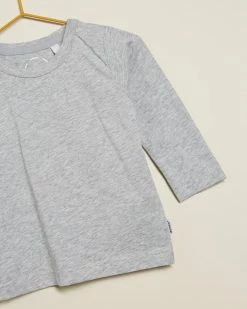 Budget 🔥 Bonds Baby Long Sleeve Aussie Cotton Crew Tee - Babies New Grey Marle 👏 -Baby Online store http3A2F2Fstatic.theiconic.com .au2Fp2Fbonds baby 9026 7278231 3