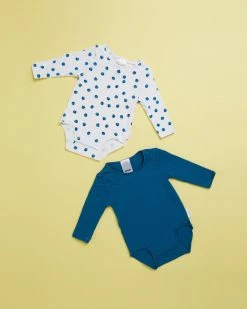 Flash Sale 😍 Bonds Baby Wonderbodies Long Sleeve Bodysuit 2 Pack - Babies Pack 03 😍