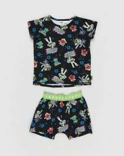 Promo 🎉 Bonds Kids Pixar Short Sleeve Sleep Set - Kids Print 3I7 👏