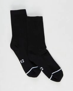 Coupon ✨ Bonds Kids 2-Pack Organic Crew 🧦 Socks - Kids Black 🤩