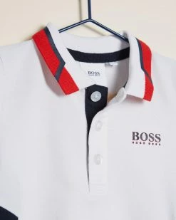 Best deal 💯 BOSS Short Sleeve Polo - Babies-Kids White 🌟 -Baby Online store http3A2F2Fstatic.theiconic.com .au2Fp2Fboss 4202 1808531 3