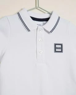 Brand new 🥰 BOSS Short Sleeve Polo - Babies-Kids White 🌟 -Baby Online store http3A2F2Fstatic.theiconic.com .au2Fp2Fboss 4266 0808531 3