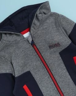 Discount 🎁 BOSS Track Suit - Babies Grey Marle Medium 🔔 -Baby Online store http3A2F2Fstatic.theiconic.com .au2Fp2Fboss 4311 0908531 4