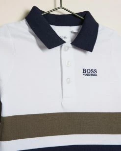 Best deal 🛒 BOSS Long Sleeve Polo - Babies White & Navy 🥰 -Baby Online store http3A2F2Fstatic.theiconic.com .au2Fp2Fboss 4504 3708531 3