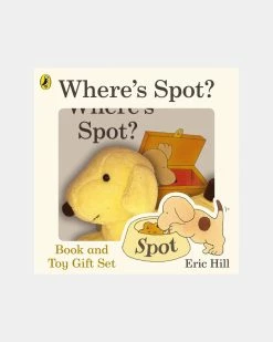 Hot Sale 🧨 Brumby Sunstate Where's Spot? Book & Toy Gift Set Multi 👏