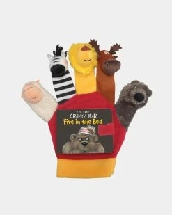 Best Sale 🎁 Brumby Sunstate Very Cranky Bear: Five in the Bed with Hand Puppet N/A ✨