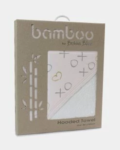 Deals ⌛ Bubba Blue Hooded Towel - Babies Pink Bloom ⌛