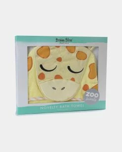 New ❤️ Bubba Blue Giraffe Novelty Towel - Babies Yellow ⭐