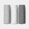 Discount 🌟 Bubba Blue Bamboo Muslin Wraps - 3-Pack Ash Grey & White ✔️