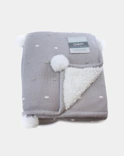 Best reviews of 💯 Bubba Blue Confetti Knit Blanket Grey 💯