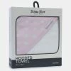 Best Sale ❤️ Bubba Blue Everyday Essentials Hooded Towel Pink 🥰