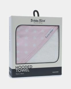 Best Sale ❤️ Bubba Blue Everyday Essentials Hooded Towel Pink 🥰