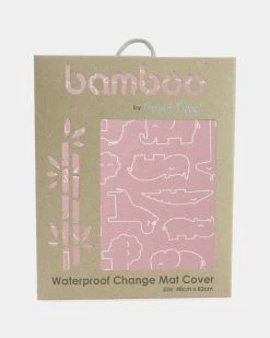 Best Pirce 😀 Bubba Blue Bamboo Change Mat Cover Safari Pink 🥰