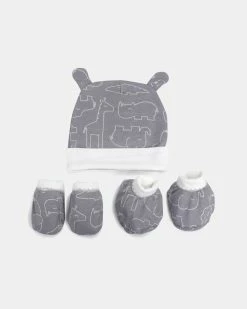 Top 10 🎉 Bubba Blue 3-Piece Bamboo Layette Set Ash Grey & White 🌟