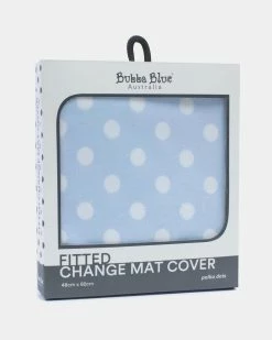 Best reviews of 🔥 Bubba Blue Polka Dots Change Mat Cover Blue & White ✨