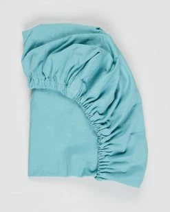 Discount 🔔 Bubba Bump Organic Bassinet Sheet Duck Egg Blue 😀