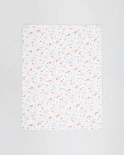 New 😀 Cath Kidston Quilted Embroidered Blanket Weather 😀